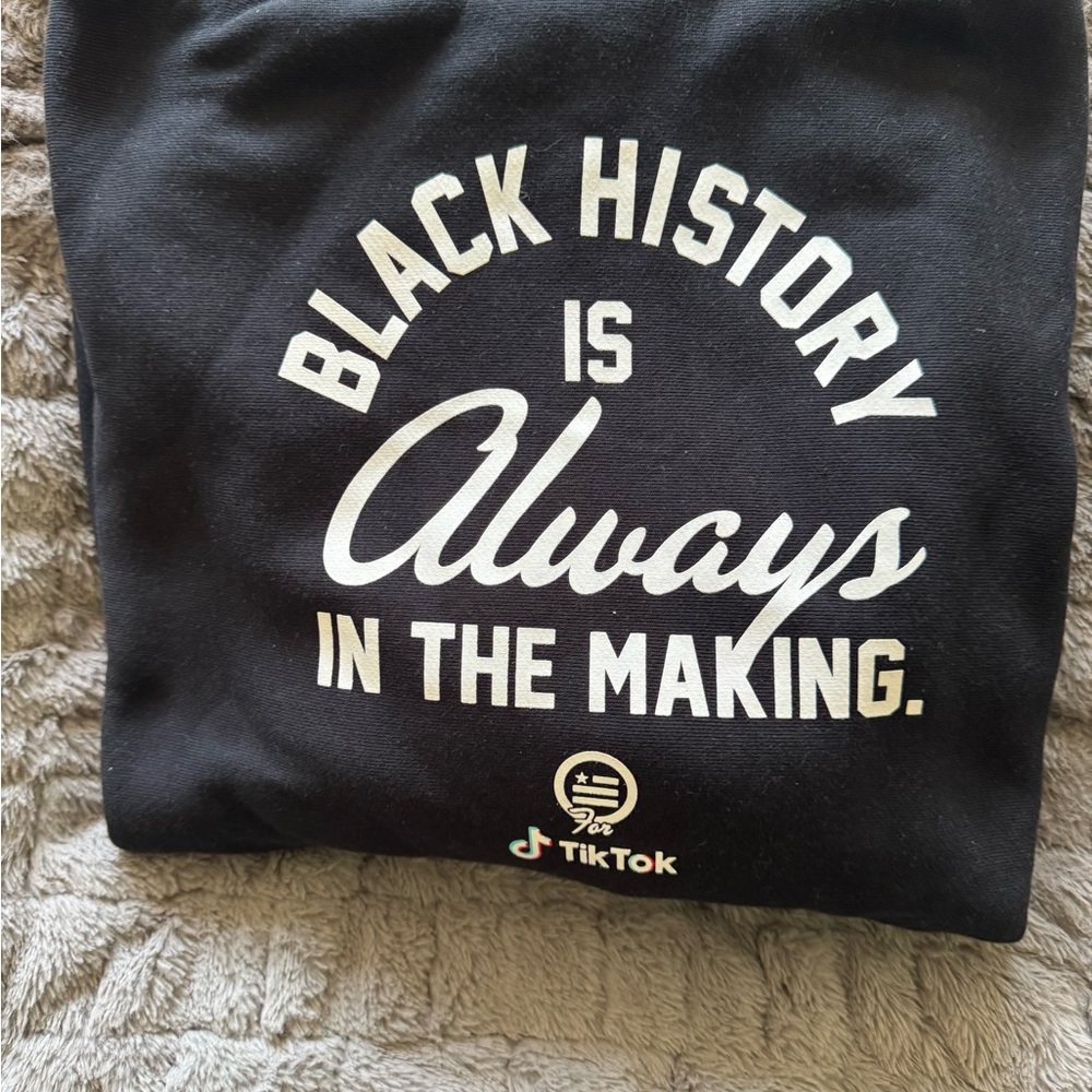 Black History Sweatshirt with Inspirational Message